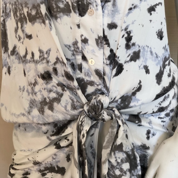 Karlie | Sleeveless Tie Dye Knot Dress | S - Picture 3 of 4